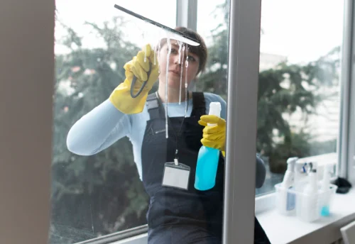 Nettoyage de vitres intérieures et extérieures à Plassac